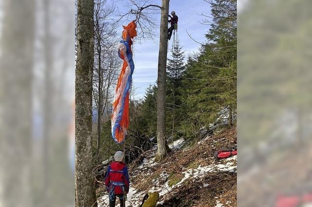 Zwei Einstze fr Bergwacht