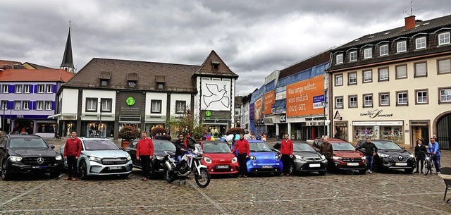 Mobilitt hoch neun prsentieren vier ...r Autohuser beim kommenden Autosalon.  | Foto: Dieter Erggelet