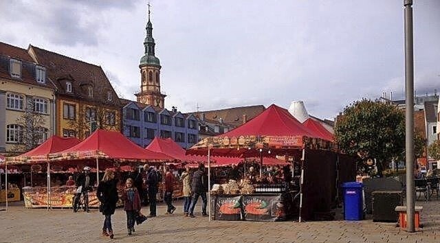 Zuletzt machte der italienische Markt 2015 Station in Offenburg.  | Foto: Stadt Offenburg