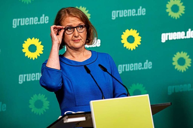 Die Finanzpolitikerin Lisa Paus (Bndn...raktion, wird neue Familienministerin.  | Foto: Fabian Sommer (dpa)