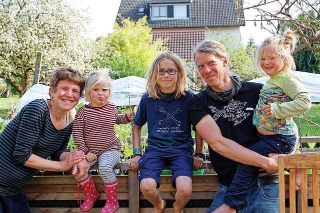 So meistert eine Familie aus Riegel die Klimafit-Challenge