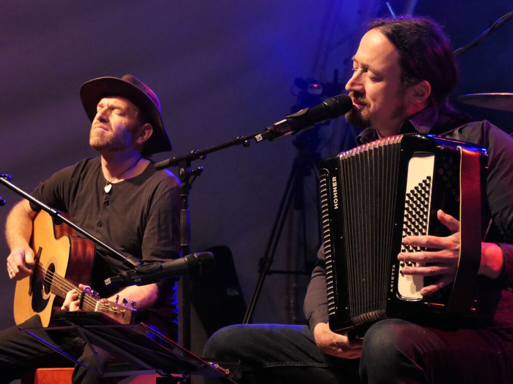 Schluss- und Hhepunkt des kleinen Festivals: Der Auftritt von Marc Mayer und Daniel Kiefer