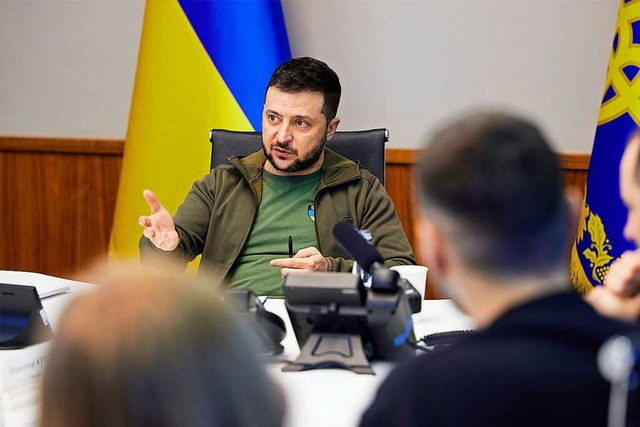 Wolodymyr Selenskyj  | Foto: Ukraine Presidency, Ukraine Presi (dpa)