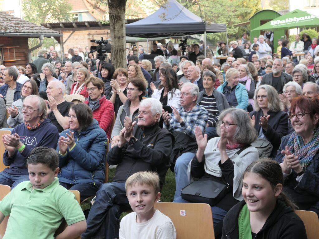 Das Publikum war begeistert.