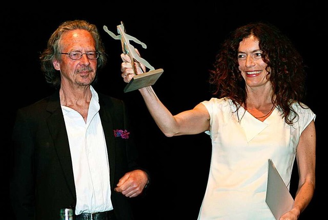 2008 war sogar der nachmalige Literatu...Preistrgerin Anne Weber in Offenburg.  | Foto: A2070 Rolf Haid