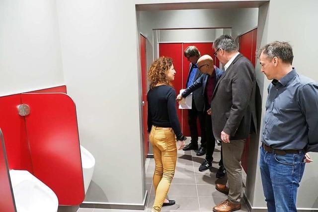 Stadt investiert 850.000 Euro in die WC-Anlage der Schule