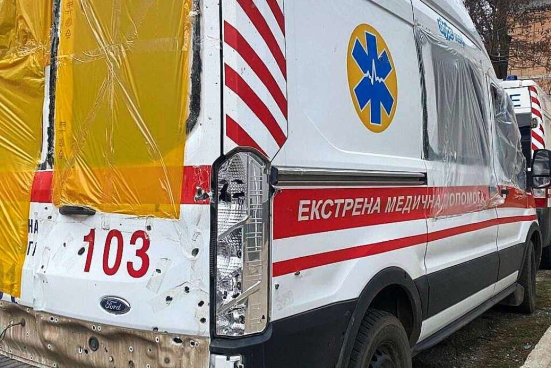 Auch Krankenwagen werden beschossen  | Foto: Privat
