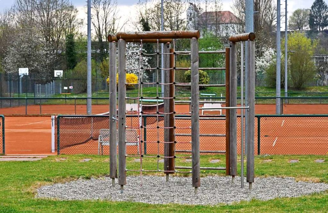 Auch die Tennisplätze könnten Teil des Opfinger Sportcampus&#8217; werden.  | Foto: Thomas Kunz