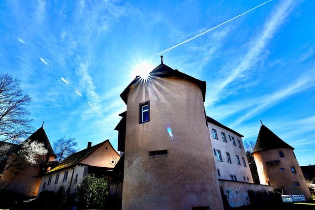 Das Schloss in Kirchhofen bietet die K... Geburtstags von Lazarus von Schwendi.  | Foto: Siegfried Gollrad