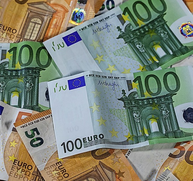 Eine Milliarde Euro war schnell weg.  | Foto: Jens Bttner
