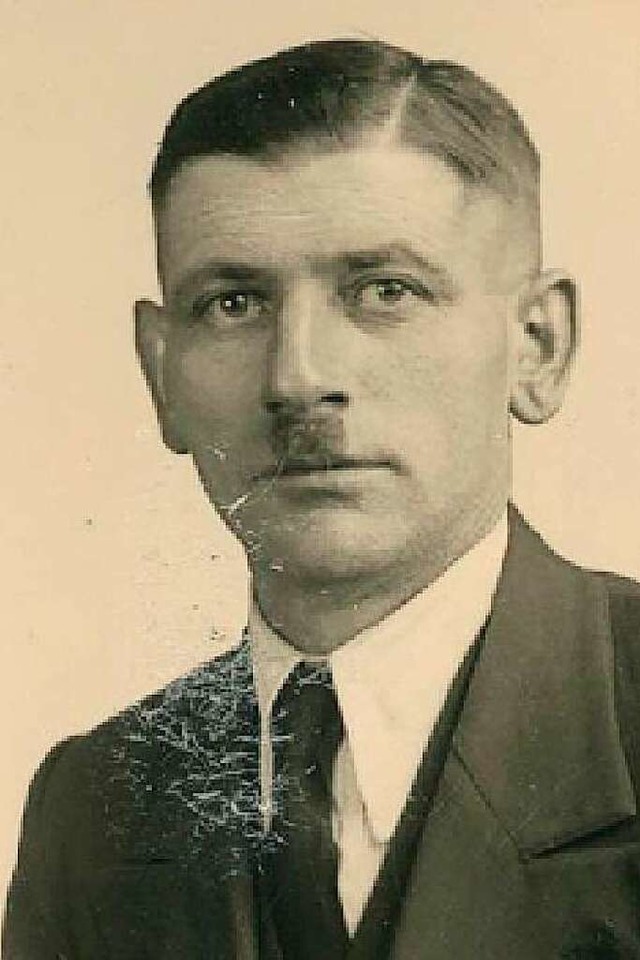 Ein Passfoto des 1941 in Haft verstorbenen Josef Hottinger.  | Foto: Arolsen Archives