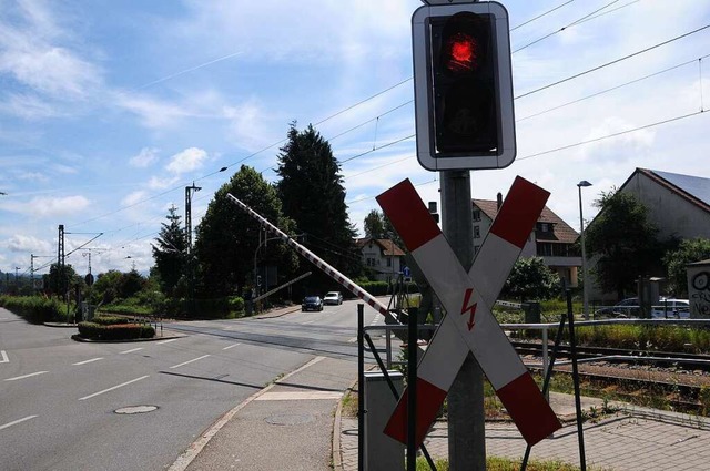 Ein Autofahrer ignorierte die Bahnschranke (Archivbild)  | Foto: Robert Bergmann