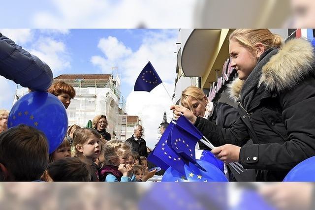 Europafest mit Geburtstagsfeier