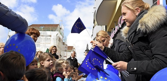 2017 wurde das Europafest des Landkreises in Denzlingen gefeiert.  | Foto: Jonas Hirt