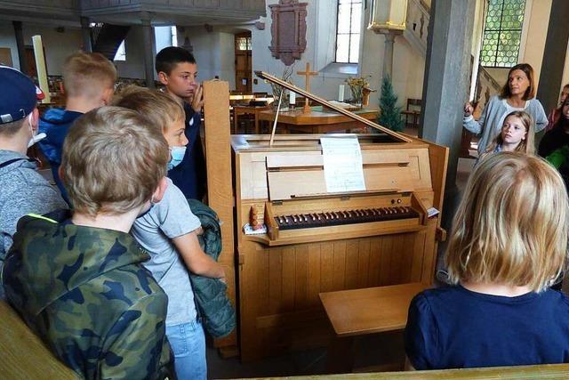 Am Sonntag kann man auf Entdeckungsreise in der Alt-Weiler Orgel gehen