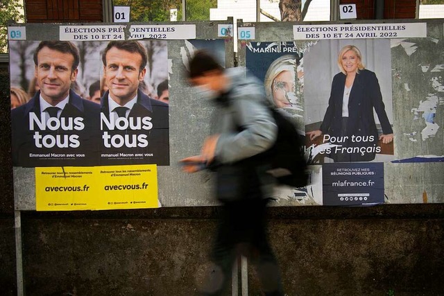 Lukas Haffert: &#8222;Le Pen ist stark... und schwach in den Metropolen.&#8220;  | Foto: Christophe Ena (dpa)