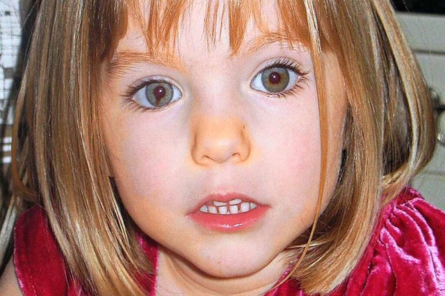 Maddie McCann verschwand am 3. Mai 200...Tatverdchtigen offiziell beschuldigt.  | Foto: --- (dpa)