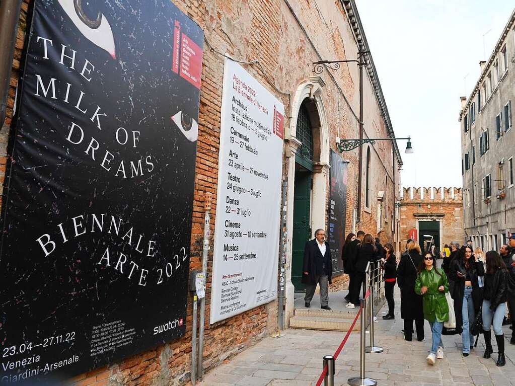 Die 59. Kunstbiennale Venedig dauert vom 23. April bis zum 27. November.