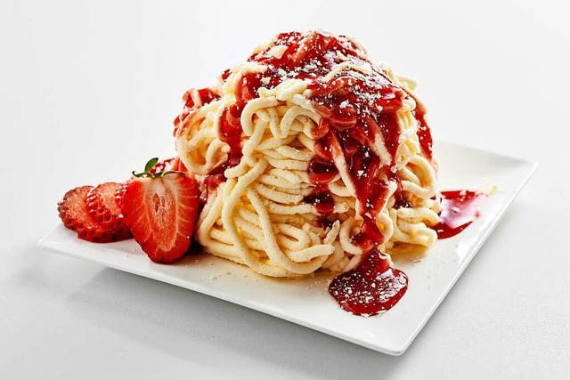 Das Spaghetti-Eis wurde 1969  in Mannheim von Dario Fontanella erfunden.  | Foto: stockcreations