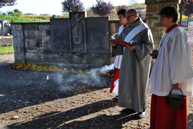 Erstmals gab es  von der katholischen ...die Gefallenen des Ersten Weltkrieges.  | Foto: Manfred Frietsch
