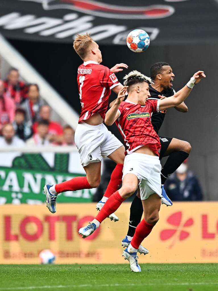 Freiburg und Gladbach trennen sich 3:3-Unentschieden.