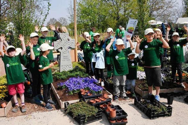 Grtner-Nachwuchs startet auf der Landesgartenschau Zwei-Jahres-Projekt