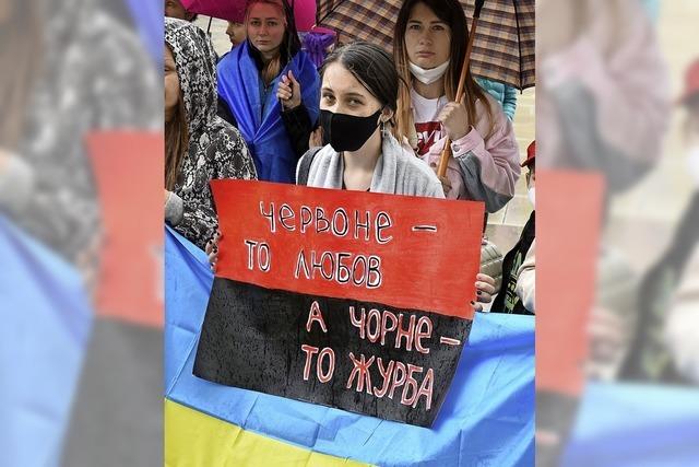 Demo gegen den Ukraine-Krieg