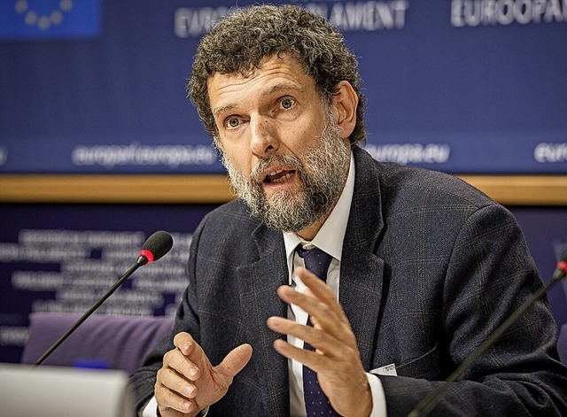 Osman Kavala 2014 in Brssel  | Foto: Wiktor Dabkowski