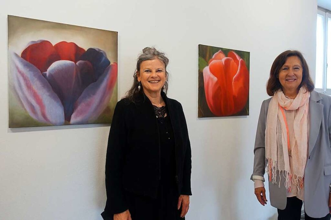 Bettina Bohn (links) und Gabriele Menz...Schopfheimer Kulturfabrik organisiert.  | Foto: Roswitha Frey