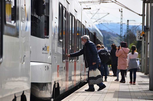 Die S-Bahn erweist sich seit fast 20 Jahren als leistungsstarkes Verkehrsmittel.  | Foto: Daniel Gramespacher