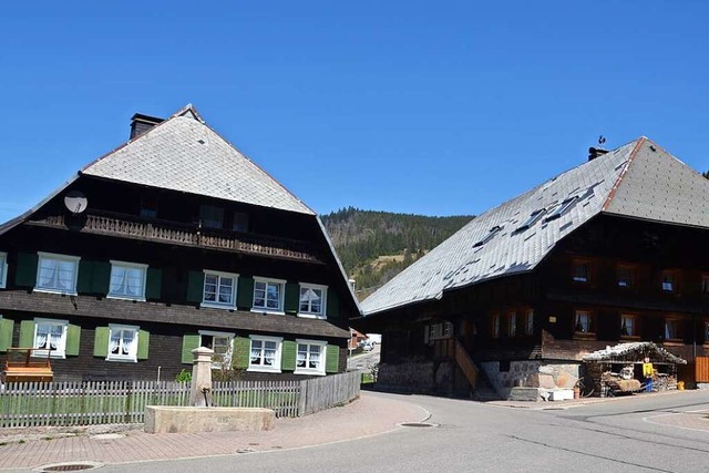 Historische Hfe wie in Menzenschwand ...ilometer langen geplanten Radlehrpfad.  | Foto: Christiane Sahli