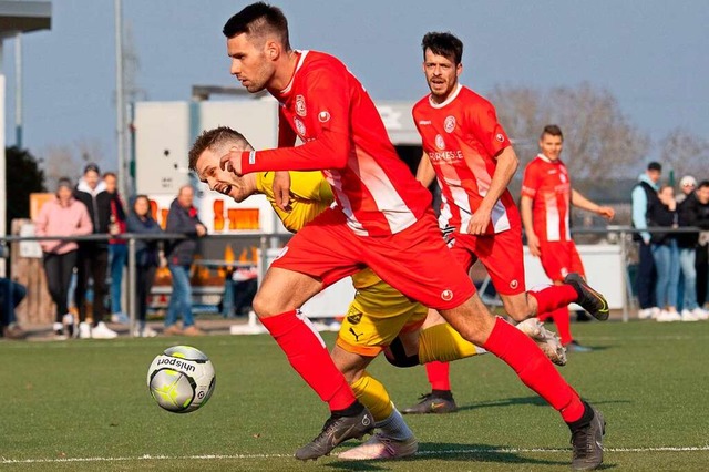 Marco Kopp hat zwar wieder sein Tor ge...or dennoch beim VfR Stockach mit 1:3.   | Foto: Wolfgang Scheu