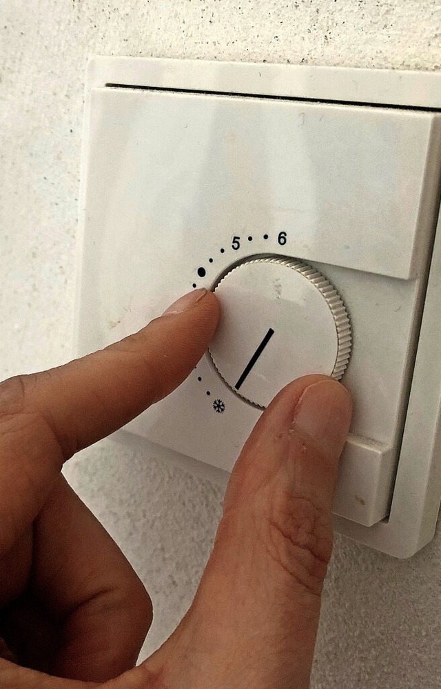 Das Thermostat hochzudrehen, kann teue...ergiepreise aktuell extrem hoch sind.   | Foto: Schlichter, Juliane