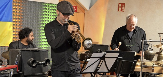 Fr berraschende Wendungen sorgten au... Octave Moritz und Siegfried Kutterer.  | Foto: Yvonne Siemann