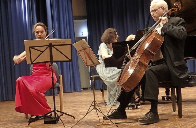 Das Klavier-Trio Gesa Jenne-Dnneweg (...urhaus mit klassischer Frhlingsmusik.  | Foto: Bianca Flier