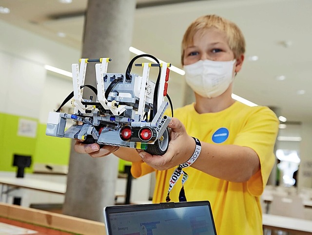 Um Robotermodelle  geht es beim Regionalwettbewerb in Ohlsbach  | Foto: Technik begeistert