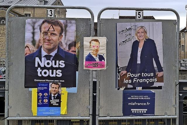 Fast 60 Prozent für Macron in Dole
