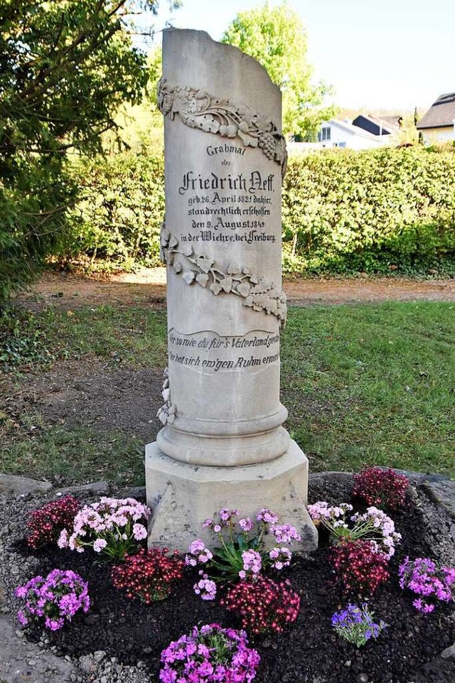 Das Neff-Grabmal in Rmmingen  | Foto: Horst Donner