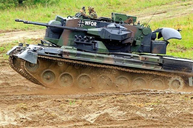 Deutschland ermöglicht Lieferung alter Gepard-Flugabwehrpanzer in die Ukraine