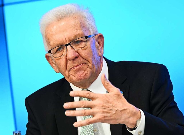 &#8222;Vielleicht mssen wir auch mehr...terprsident Kretschmann (Archivfoto).  | Foto: Bernd Weibrod (dpa)