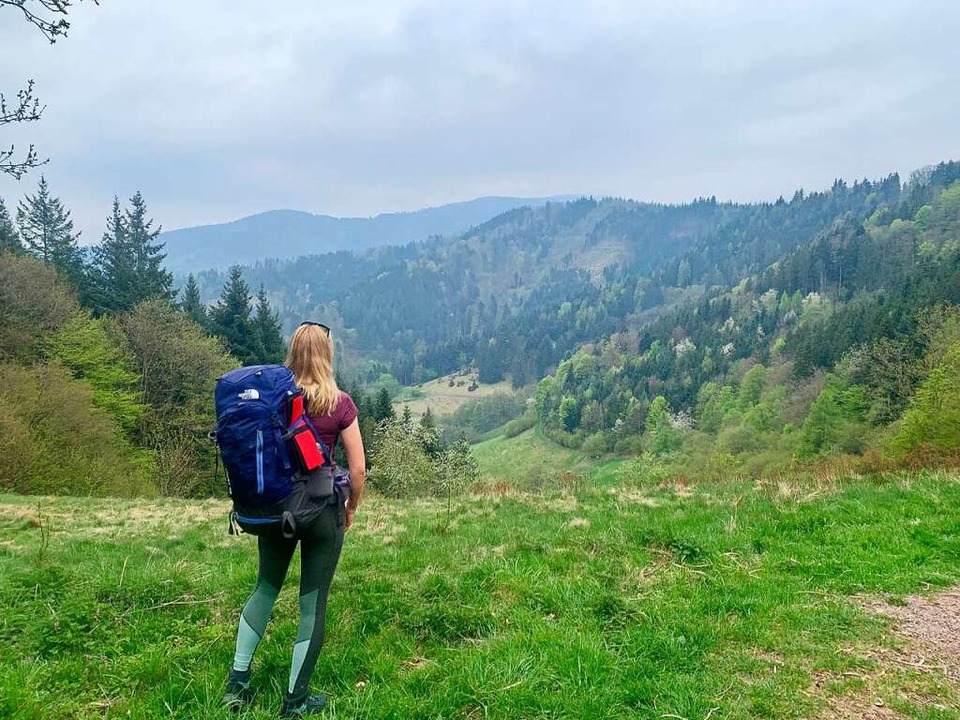 Der Weg zum Trekking Camp Freiburg führt an einigen schönen Aussichten vorbei.  | Foto: Carolin Johannsen