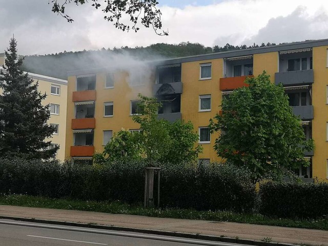 Rauch in der Siedlungsstrae 11  | Foto: Katharina Bartsch