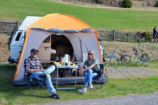 Die Campingplätze im Hochschwarzwald starten zuversichtlich in die Saison