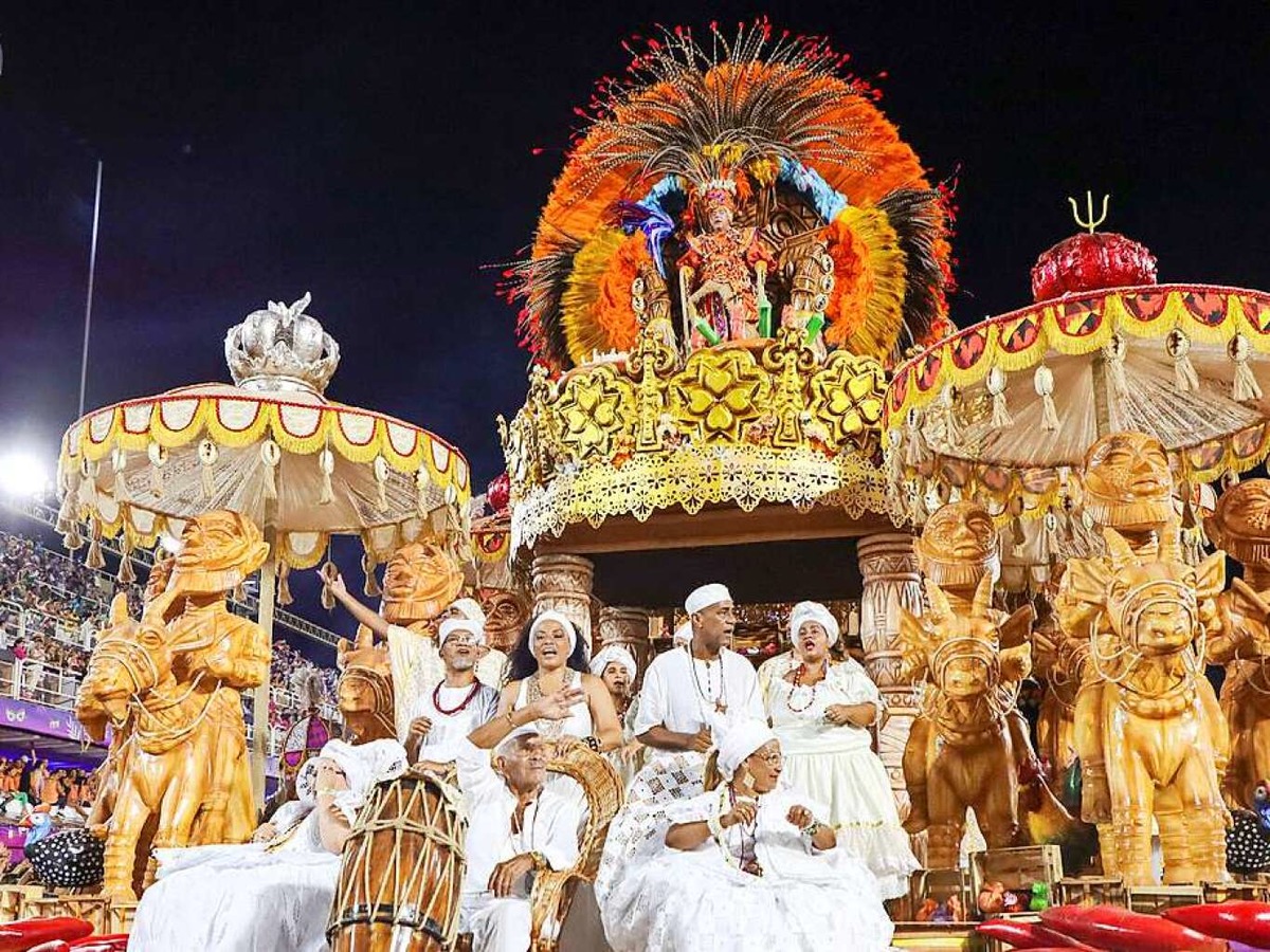 Wildes Spektakel: Der Karneval in Rio de Janeiro.