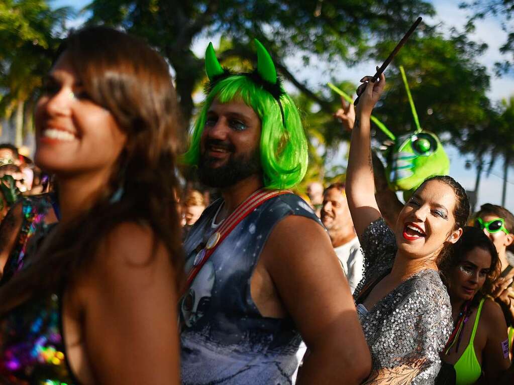 Wildes Spektakel: Der Karneval in Rio de Janeiro.