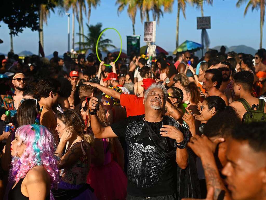 Wildes Spektakel: Der Karneval in Rio de Janeiro.