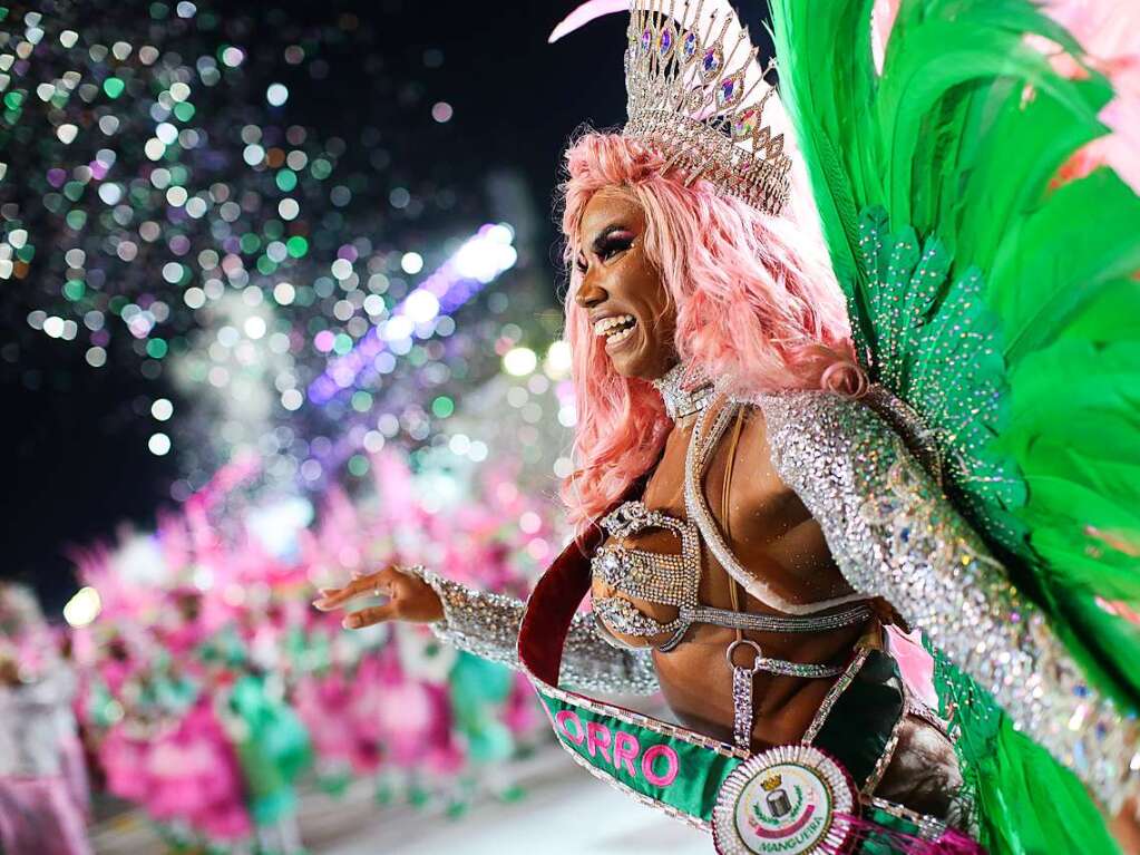 Wildes Spektakel: Der Karneval in Rio de Janeiro.