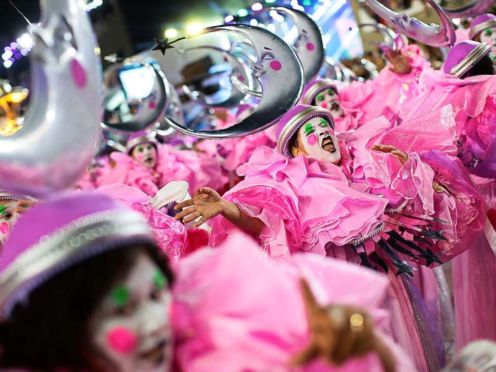 Wildes Spektakel: Der Karneval in Rio de Janeiro.