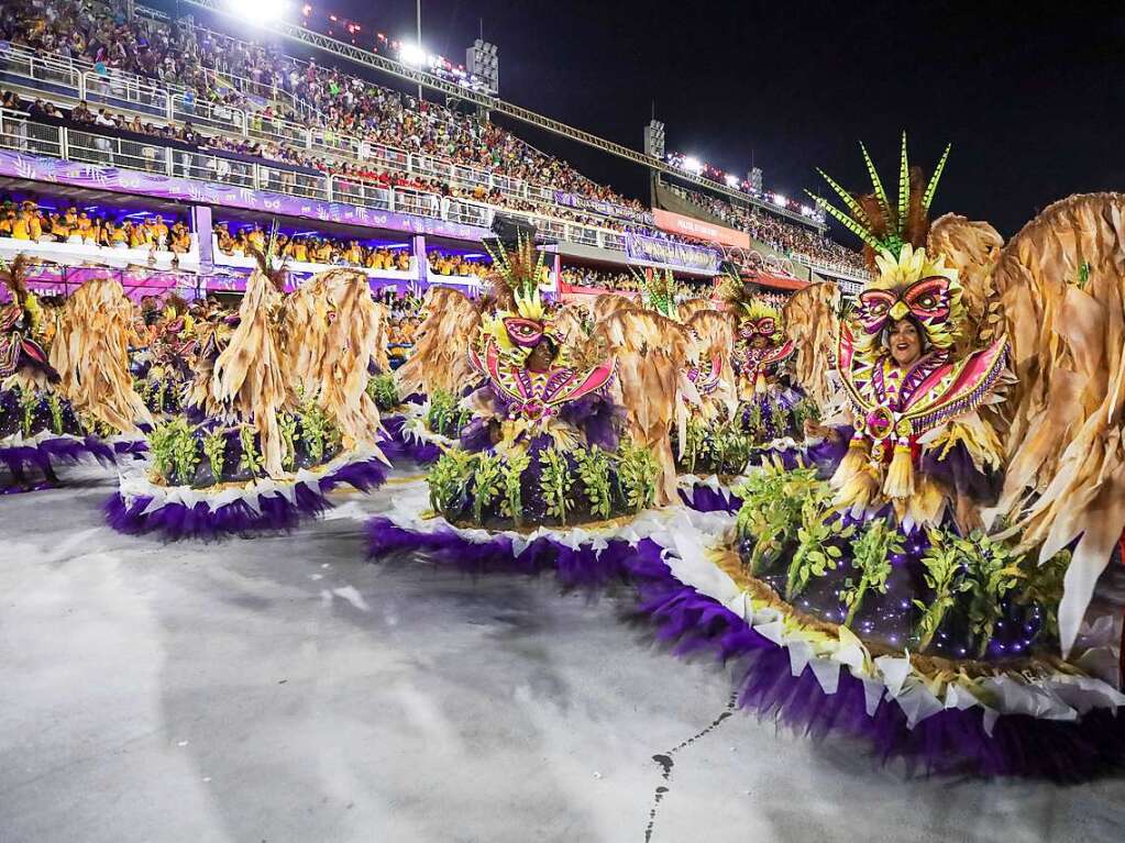 Wildes Spektakel: Der Karneval in Rio de Janeiro.