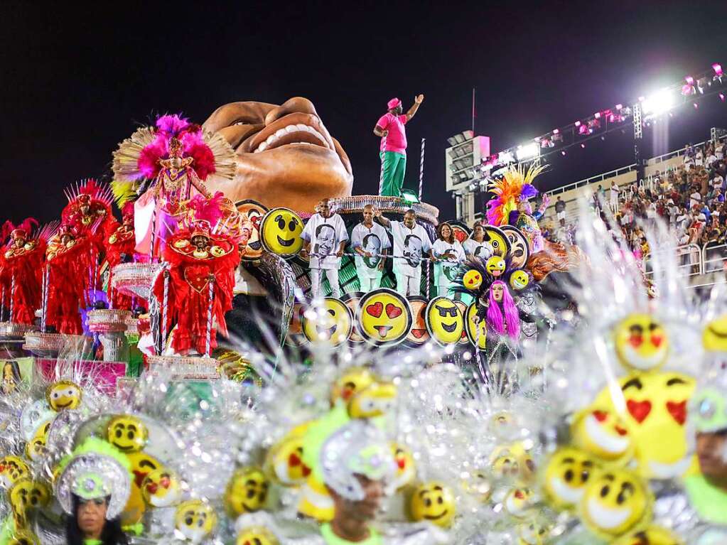 Wildes Spektakel: Der Karneval in Rio de Janeiro.